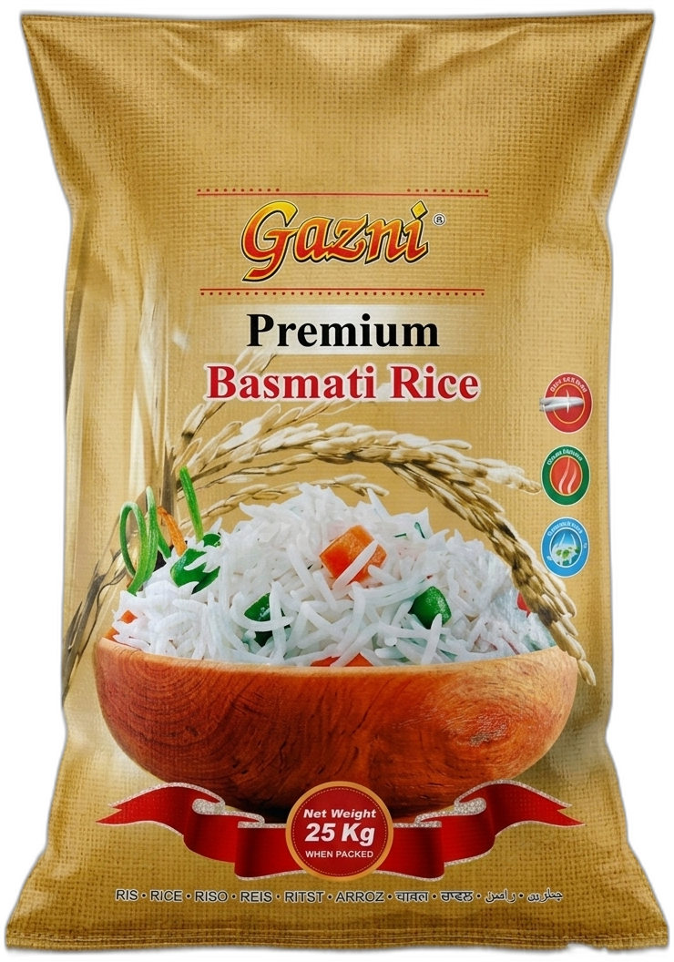 Gazni Premium Basmati rice pack