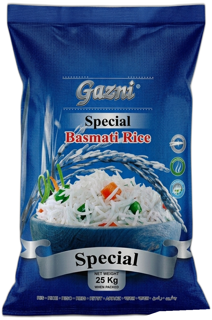 Gazni Special Basmati rice pack