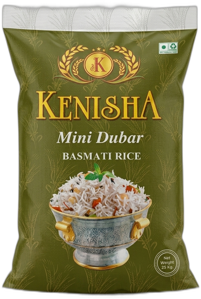 Kenisha Mini Dubar Basmati rice pack