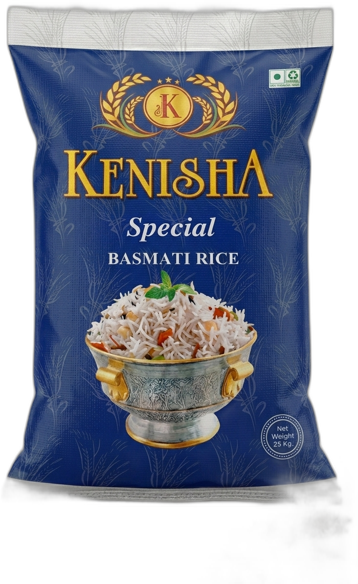 Kenisha Special Basmati rice pack