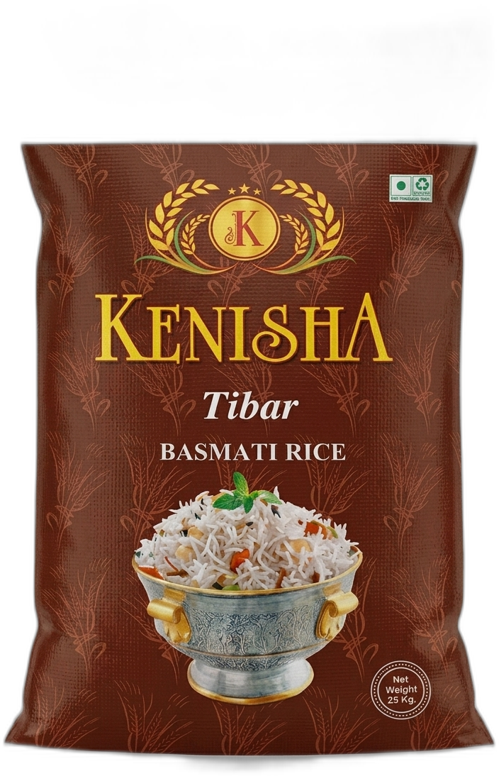Kenisha Tibar Basmati rice pack